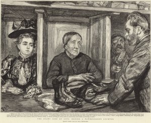 Bir tefecinin tezgahının arkasında (lito) by Charles Paul (after) Renouard