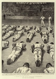 Kraliyet Askeri Turnuvasında Bir Selam by Charles Paul Renouard