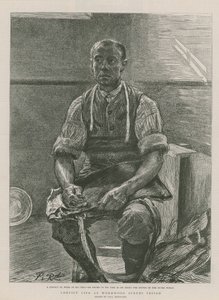 Wormwood Scrubs Hapishanesinde hükümlü hayatı (gravür) by Charles Paul Renouard