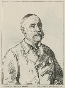 Saygıdeğer Sir Charles W Freemantle, KCB, Kraliyet Darphanesi Başkan Yardımcısı ve Denetçisi
