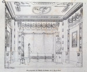 CI için Boyama Stüdyosu by Charles Percier