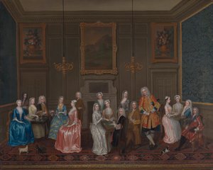 Lord Harrington's House'da Çay Partisi, St. James's