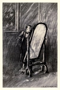 Charles Raymond Macauley (1871-1934) tarafından resmedilen Robert Louis Stevenson