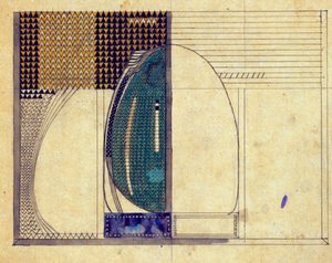 W.J. Bassett-Lowke için tasarım, 1916 by Charles Rennie Mackintosh
