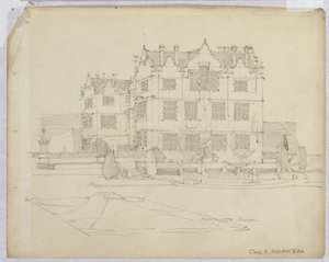 Montacute Evi, Somerset by Charles Rennie Mackintosh