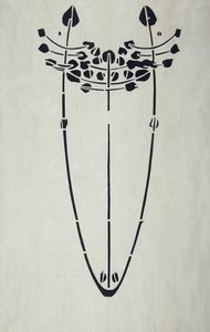 Duvar Dekorasyonu için Orijinal Mackintosh Stencil