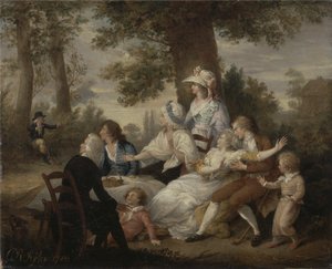 "Wakefield Vekili" Cilt. ben, bölüm. VIII: Hayfields'de Yemek (Bay Thornhill'in Papazına Şaşırdı)