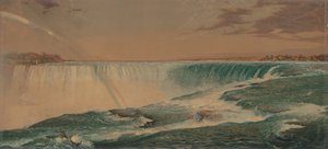 Büyük Düşüş, Niagara by Charles Risdon, after Frederick Edwin Church