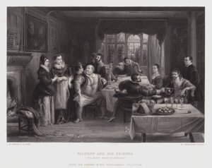 Falstaff ve Arkadaşları (gravür)