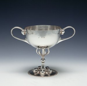 Sporting Cup veya Sugar Basin, c.1893 (gümüş) by Charles Robert Ashbee