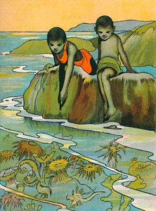 Denizde Bir Bahçe, 1912 by Charles Robinson