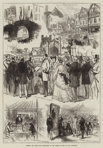 Earl Grosvenor Çağının Gelişinde Chester ve Eton Hall Şenlikleri