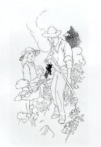 bahçıvan iş başında by Charles Robinson