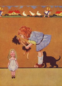 Öpüşme iyilikle gider (renkli lito) by Charles Robinson