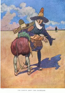 Bukalemun hakkında tartışma, 1930