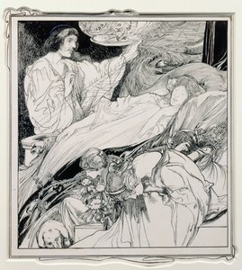 Orada Yatıyordu, Çok Güzel Görünüyordu, Briar Rose