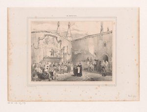 Parti hazırlıkları Les preparifs pour la fete by Charles Rochussen