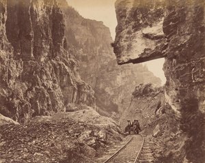 American Fork Kanyonu, yak. 1875.