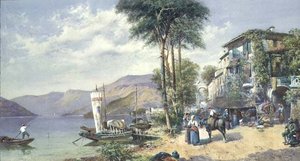 Luvino, Maggiore Gölü by Charles Rowbotham