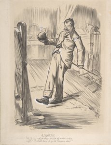 Sıkı Bir Uyum, 1872. by Charles Samuel Keene