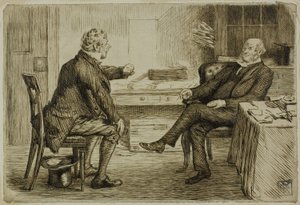 Avukat ve Müvekkil by Charles Samuel Keene