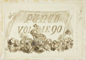 Punch için Çalışma, Cilt 90 by Charles Samuel Keene