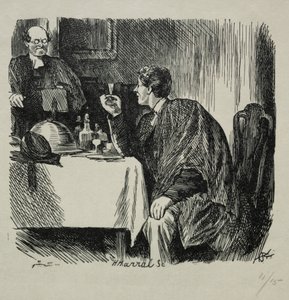 Tomkins Derecesi Akşam Yemeği ve Nasıl Sona Erdi, 1868.