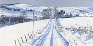 Kar, Newhall, 2010 (tuval üzerine yağlıboya) by Charles Simpson