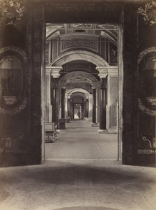 Vatikan Kütüphanesi, c. 1860. by Charles Soulier