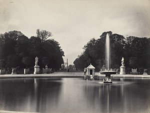 Tuileries Bahçesi, Paris by Charles Soulier