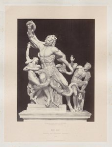 Roma: Laocoon Vatikan Grubu, c. 1860.