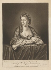 Leydi Selina Hastings (kızlık soyadı Shirley), Huntington Kontesi by Charles Spooner