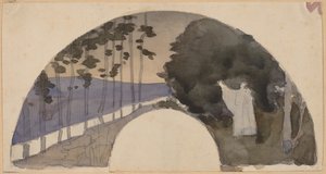 Archway için Çalışmak by Charles Sprague Pearce