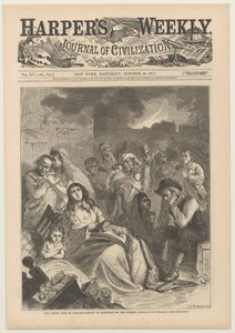 Harpers Weekly dergisinin kapağı, 28 Ekim 1871