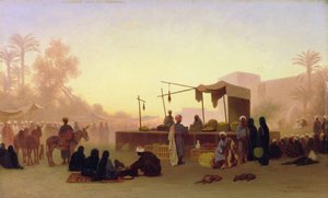 Kahire, Mısır (panelde yağ)