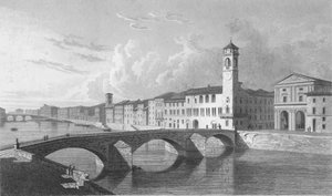 Piza, 1818. by Charles Theodosius Heath