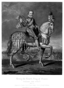 Henry IV, Fransa Kralı, 1816. by Charles Turner