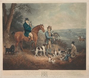 Barochan'dan Malcolm Fleming 1745-1811. Şahin... by Charles Turner