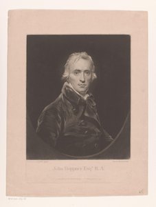 Portret van John Hoppner John Hoppner Esqr. R.A. (nesne üzerindeki başlık) by Charles Turner
