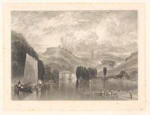 Totnes, Dart'ta by Charles Turner
