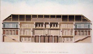 Palais des Etats Generaux, Brüksel, Pierre Jacques Goetghebuer tarafından 