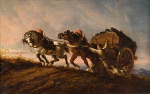 Yükte Zorlanan Atlar, 1864