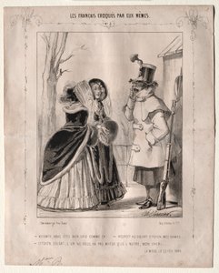 Fransızlar kendi çizdi: Vicomte, çok çirkinsin! by Charles Vernier