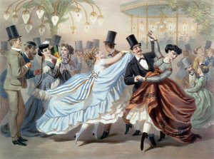 Bal Mabille'de Vals, Avenue Montaigne, Paris