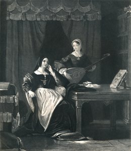 Kraliçe Katherine Kral Henry VIII, c1870 by Charles W. Sharpe