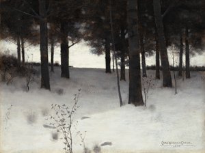 Kışın Orman by Charles Warren Eaton
