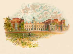 Hatfield evi, Hertfordshire - güney cephesi