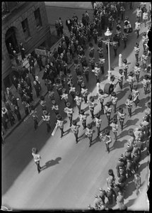 Bir askerin cenaze alayı 1930
