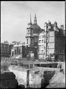 St Paul Katedrali, St Paul Kilisesi Bahçesi, Londra Şehri, Londra Şehri, GLA, 1941-1945.