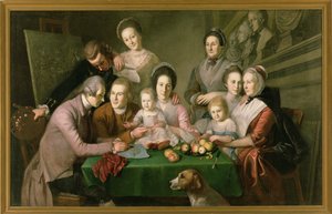 Peale Ailesi, c.1770-3